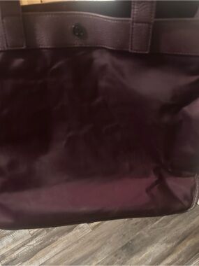 Lululemon Large Burgundy Tote Bag - work to yoga bag